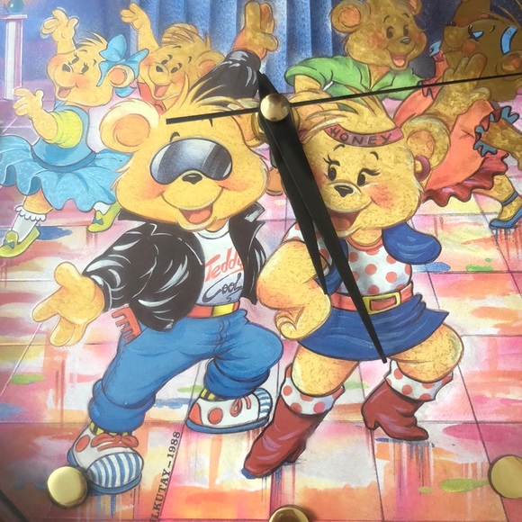 🍒3/30$.Wall clock for girl room, quartz - Picture 2 of 6